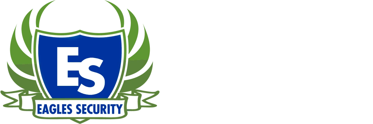 Eagles Security white Logo